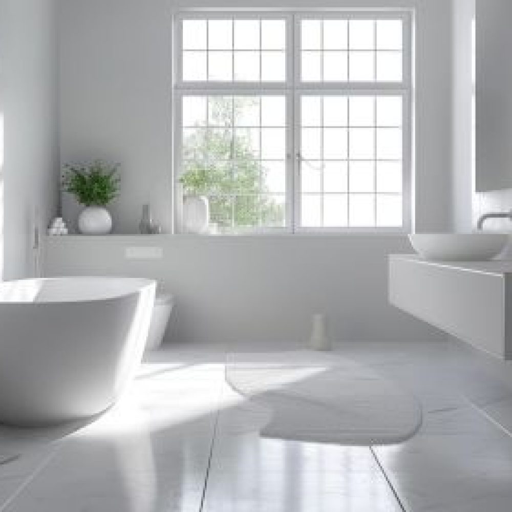 bathroom cleaning